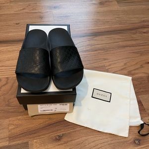 Gucci Slides Black - 38